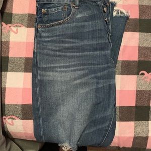 American eagle Hi rise girlfriend jeans